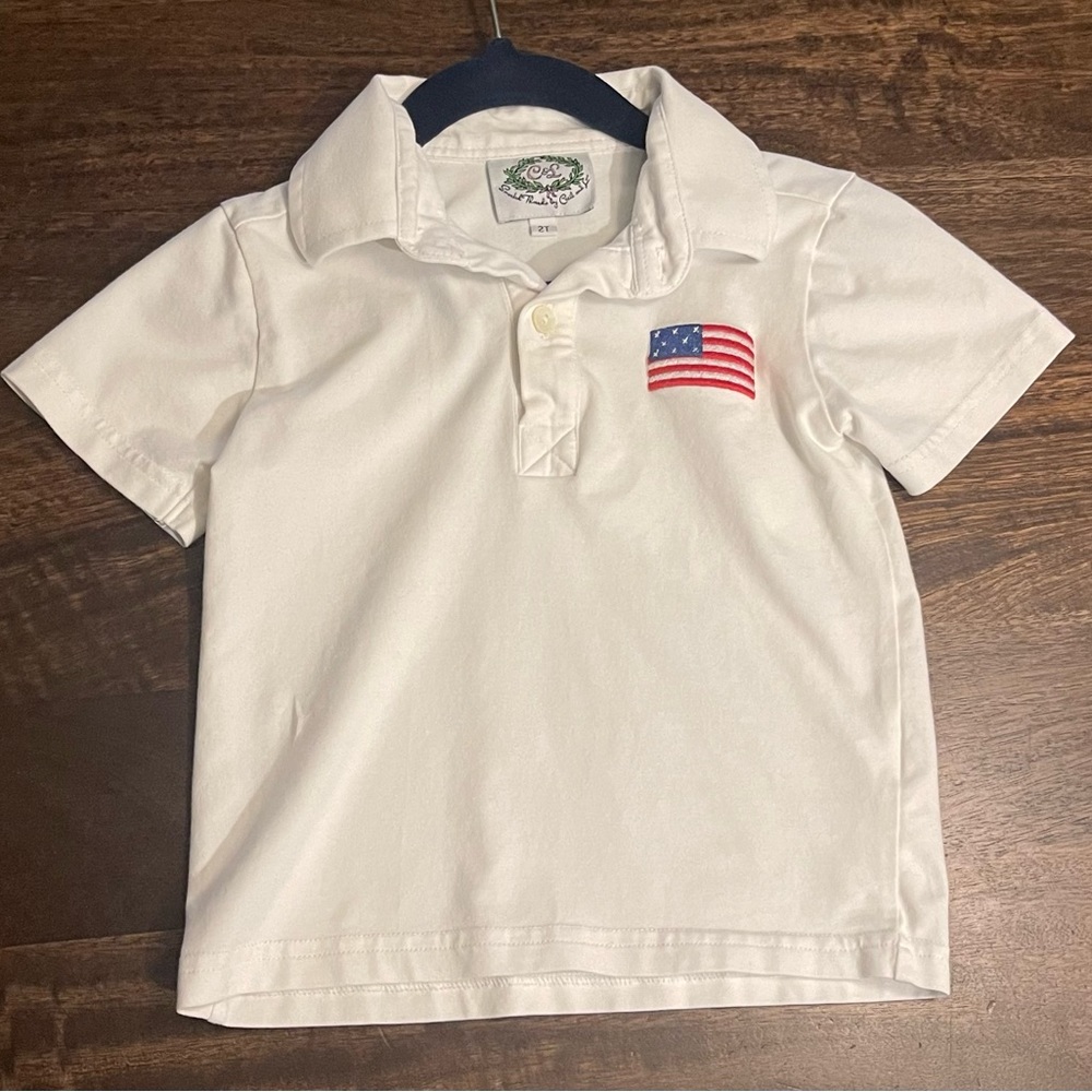 Cecil & Lou Flag Polo Shirt